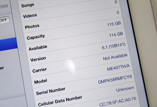 iPad dung lượng 128 GB về Việt Nam