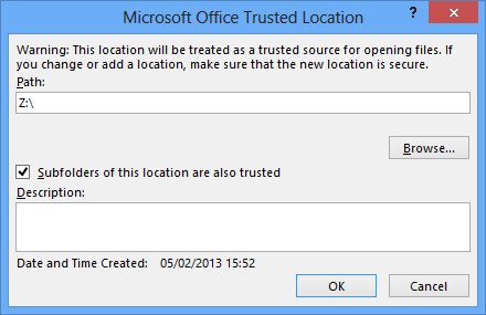 Cách mở các file bị khoá trong Office 2013