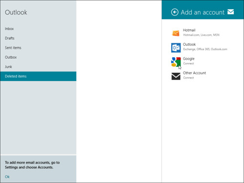Cách tích hợp các dịch vụ Google vào Windows 8 Cách tích hợp các dịch vụ Google vào Windows 8