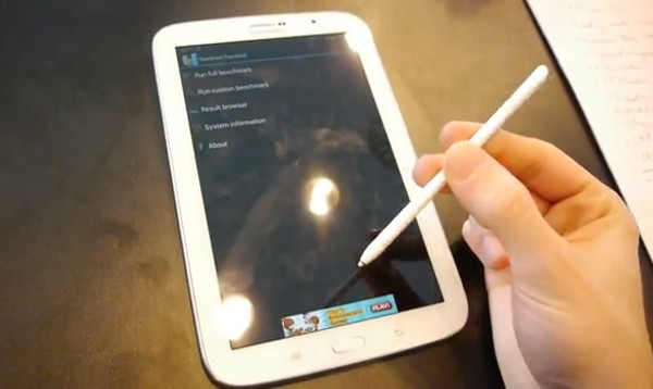 Samsung Galaxy Note 8.0 đạt gần 7000 điểm Quadrant Samsung Galaxy Note 8.0 đạt gần 7000 điểm Quadrant