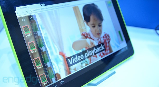 Chứng kiến sức mạnh của Exynos 5 Octa trên máy tính bảng Chứng kiến sức mạnh của Exynos 5 Octa trên máy tính bảng