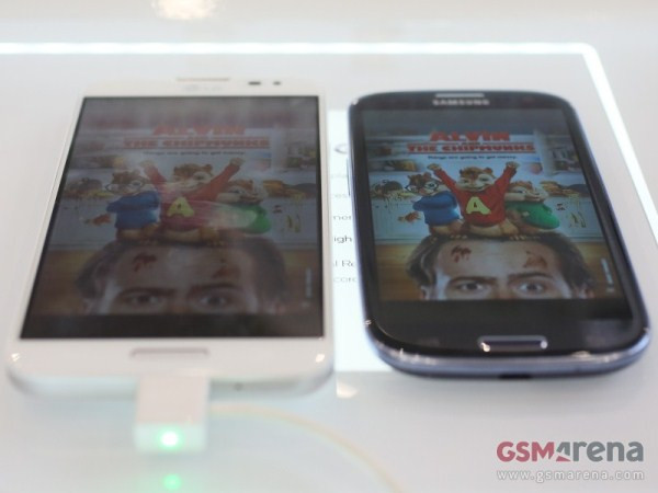 Màn hình Galaxy S III "nịnh mắt" hơn Optimus G Pro Màn hình Galaxy S III "nịnh mắt" hơn Optimus G Pro