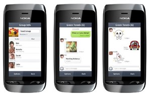 LINE bắt tay với Nokia Asha, tháng 3 phát hành tại Việt Nam