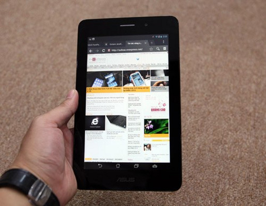 Asus Fonepad xuất hiện tại TP HCM Asus Fonepad xuất hiện tại TP HCM