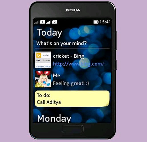 Lộ diện điện thoại 2 SIM Asha 504 của Nokia