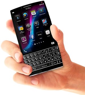 Bản dựng BlackBerry Q40 có thiết kế "đẹp lạ"