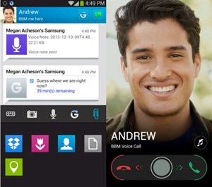 BlackBerry Messenger cập nhật cho Android và iOS