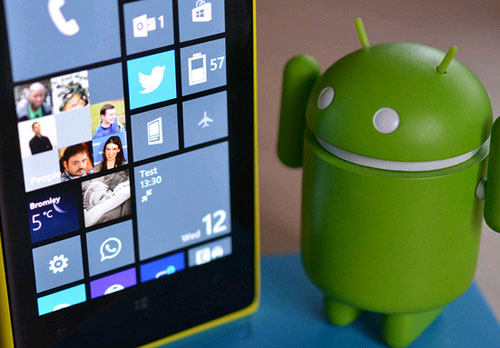 Ứng dụng Android có thể chạy được trên Windows Phone 8
