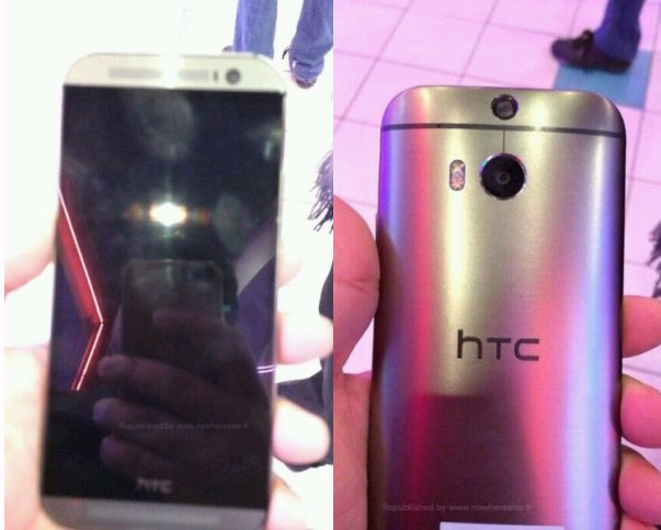 HTC M8 với thiết kế nam tính Ảnh thật HTC M8 với thiết kế nam tính