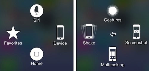 Các tính năng của AssistiveTouch Sử dụng phím Home cảm ứng trên các thiết bị iOS