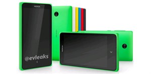 Smartphone Nokia Android lộ ảnh màu xanh lá