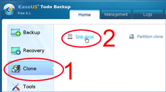 Cách nâng cấp lên ổ cứng có dung lượng lớn hơn