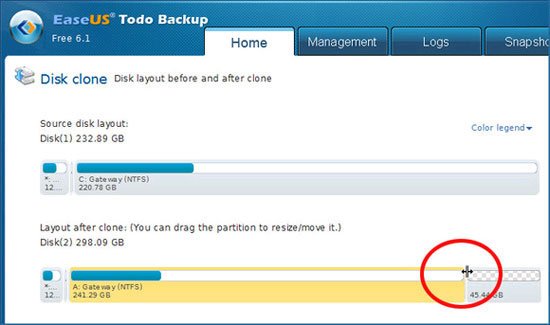 Cách nâng cấp lên ổ cứng có dung lượng lớn hơn