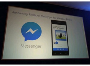 Facebook Messenger sắp "cập bến" Windows Phone