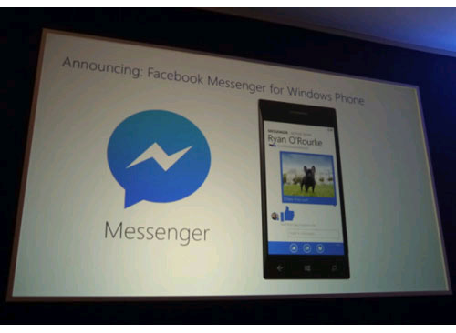 Facebook Messenger sắp 'cập bến' Windows Phone
