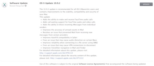 Apple tung bản vá sửa lỗ hổng bảo mật trên Mac OS X