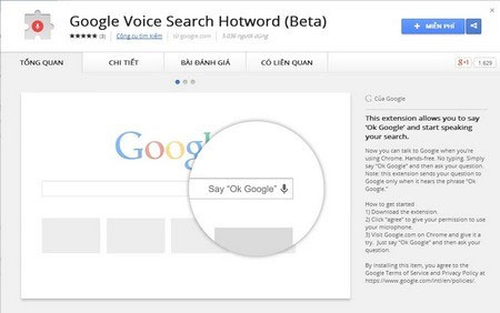 Chrome sắp cho phép tìm kiếm bằng giọng nói, không cần cài thêm Extension