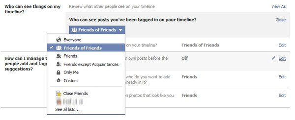Tránh bị tag vào các bức ảnh / video không phù hợp 9 thủ thuật để giữ bí mật cho bản thân trên Facebook