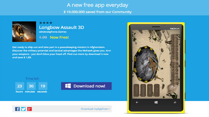 Longbow Assault 3D cho Windows Phone Longbow Assault 3D cho Windows Phone