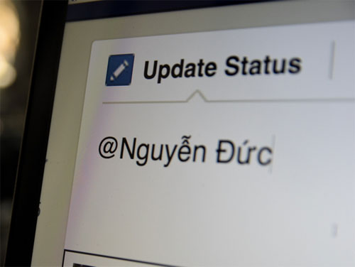 @ đang được sử dụng rất phổ biến trên mạng xã hội Facebook để tag tên một người dùng khác vào bài đăng @ đang được sử dụng rất phổ biến trên mạng xã hội Facebook để tag tên một người dùng khác vào bài đăng