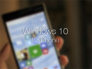 Những ảnh chụp màn hình đầu tiên của Windows 10 for Phones