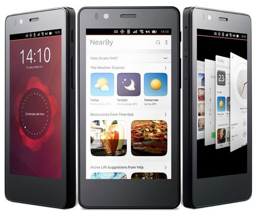 Smartphone Ubuntu đầu tiên sẽ lên kệ vào tuần sau
