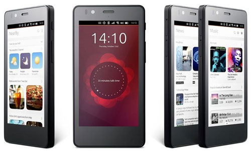 Smartphone Ubuntu đầu tiên sẽ lên kệ vào tuần sau