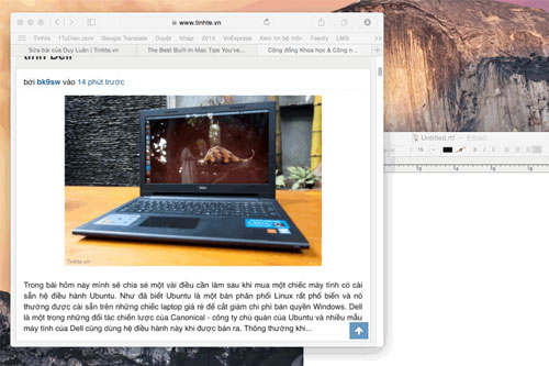 Những tính năng tích hợp sẵn có thể bạn chưa biết trong OS X