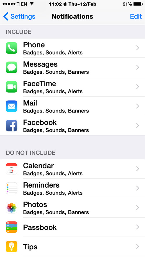 Hướng dẫn cài đặt trong Settings iOS 8 để tiết kiệm pin cho iPhone