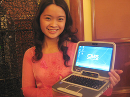 ICBook L1được CMS giới thiệu ngày 26/3/2008. Ảnh: Lê Quang