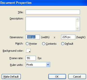 Macromedia Flash - Hiệu ứng ảnh động và xoay tròn