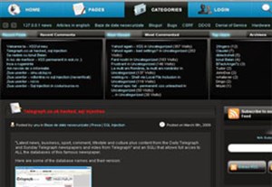 Website của Telegraph bị hack