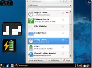 Những ấn tượng về Linux Fedora KDE 10