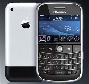 Cuộc chiến giữa BlackBerry và iPhone