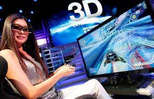 TV 3D của Sony, Panasonic chia nhau “tấn công” Mỹ, Nhật