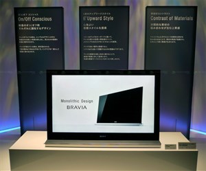 Sony ra TV Bravia thiết kế nguyên khối 