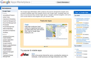 Google khai trương gian hàng Apps Markeplace