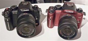 Panasonic G2, G10 so sáng với tiền bối 