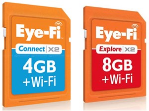 "Ghi nhớ dấu chân" với Explore X2 của Eye-Fi 