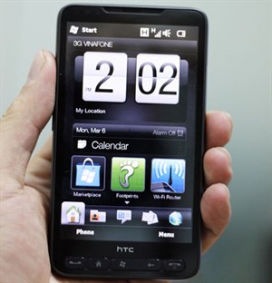 Khám phá shorcut trên HTC HD2