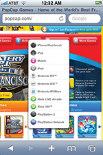 Phiền toái web di động