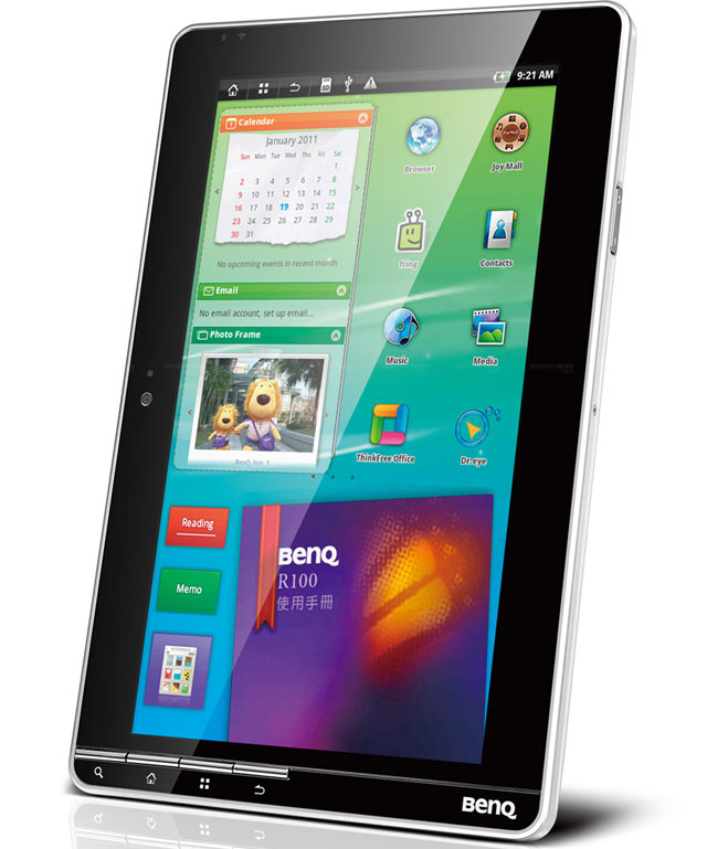Ngắm tablet 10,1 inch chạy Android của BenQ