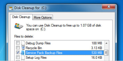 Cài đặt & Gỡ bỏ Service Pack 1 trên Windows 7