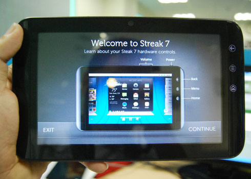 Dell Streak 7 chính hãng xuất hiện tại Việt Nam