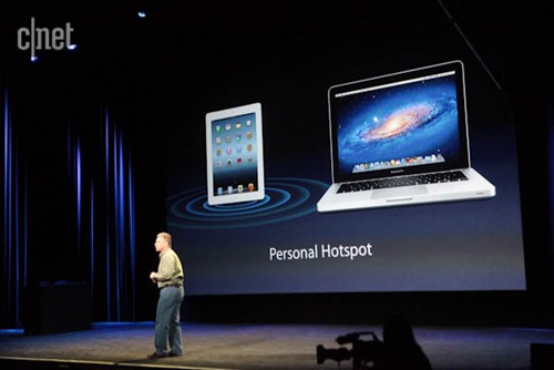 Thêm tính năng Personal Hotspot