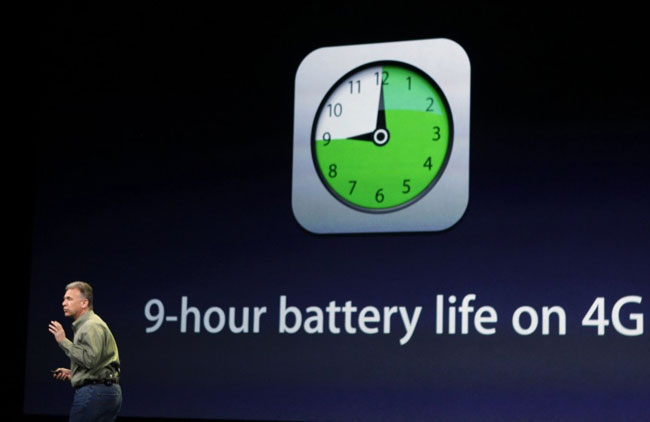 iPad mới có thể hoạt động trên mạng 4G LTE trong suốt 9 tiếng liên tục. 