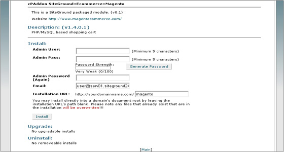 Tìm Magento