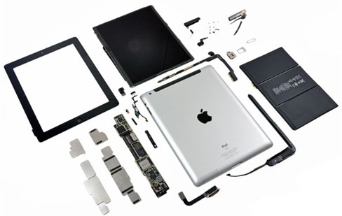 Mổ xẻ iPad 2012 