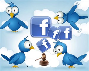 Facebook, Twitter lại dính vào kiện tụng