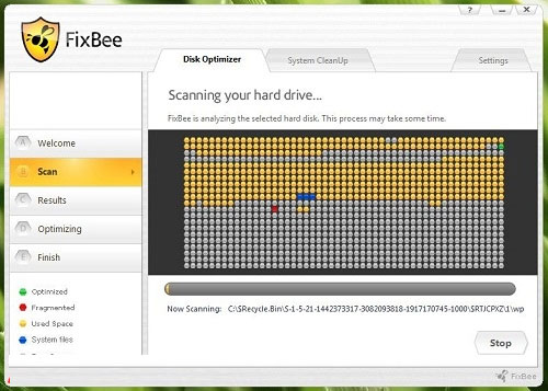 Dọn dẹp hệ thống với “ong vàng”